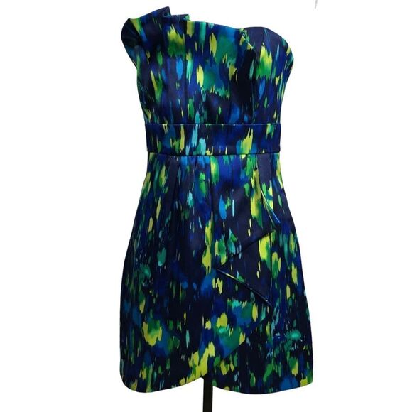 Mp Black Metropark Strapless Cocktail Dress - Picture 1 of 16